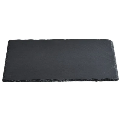 KESPER Servírovací tác černý 40 x 30 cm, břidlice