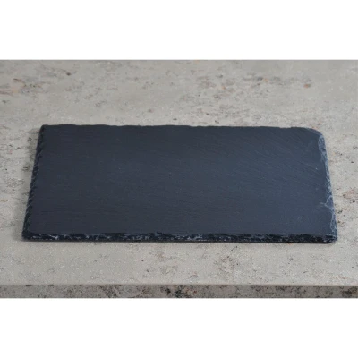KESPER Servírovací tác černý 40 x 30 cm, břidlice