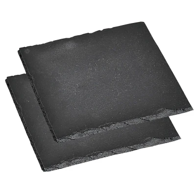 KESPER břidlicové servírovací tácky 2 ks, 20 x 20 cm