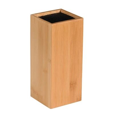 KESPER Stojan na nože bambusový s plastovými štětinami