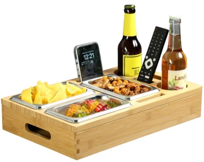 KESPER Snackbox bambusový 40 × 26 × 7,5 cm
