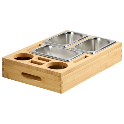 KESPER Snackbox bambusový 40 × 26 × 7,5 cm