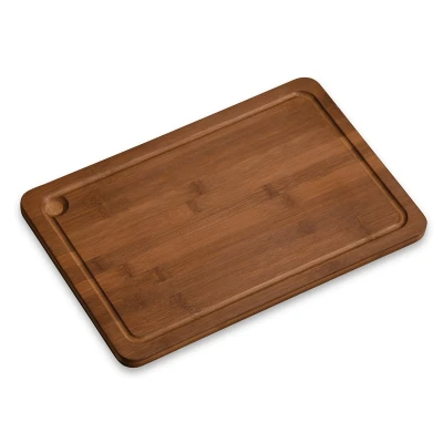 KESPER Krájecí a servírovací prkénko tmavé bambusové 38 x 25 x 1,6 cm