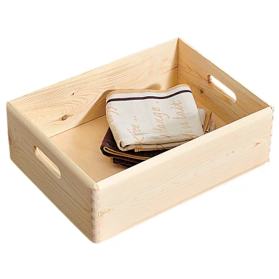 KESPER Úložný box 40 x 30 x 14 cm, borovicové dřevo