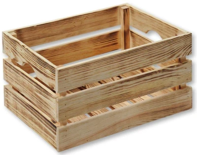 KESPER Úložný stohovatelný box 40 x 30 x 23 cm, borovicové dřevo