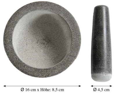 KESPER Hmoždíř s paličkou žulový Ø 16 cm