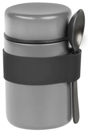 KESPER Termonádoba se lžičkou šedá 400 ml