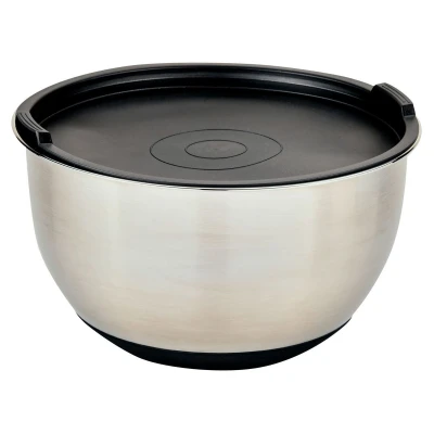 KESPER Míchací mísa s víkem a stupnicí Ø 24 cm nerezová ocel/silikon