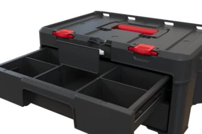 Keter Box Stack’N’Roll se dvěma zásuvkami