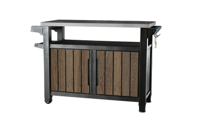 Keter Grilovací stolek UNITY XL 207 l Walnut