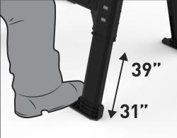 Keter Koza ROC Pro Gear Lumber Jack Sawhorse