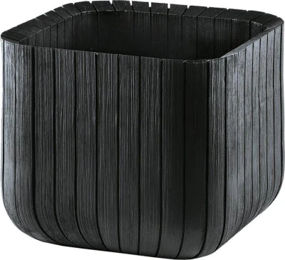 Keter Cube Planter S antracitový květináč