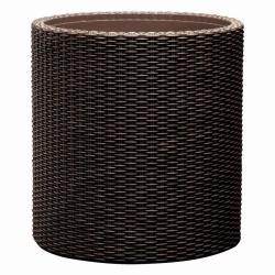 Keter Květináč Cylinder L Brown