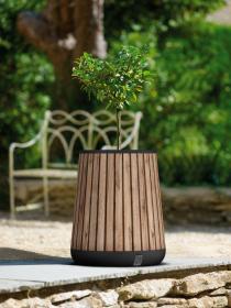 Keter Květináč Deco Conic walnut