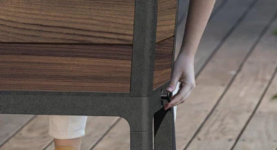 Keter Květináč Deco Elevated brazilian
