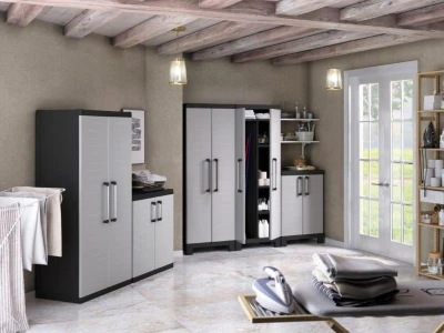 Keter Skříň Detroit Utility šedá