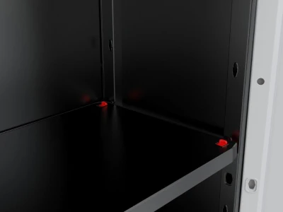 Keter Linear Utility černo-šedá plastová skříň