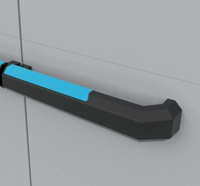 Keter Linear Utility černo-šedá plastová skříň