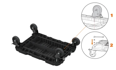 Keter Vozík ROC Pro Gear 2.0 Dolly