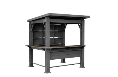 Keter Bar Gazebo tmavě šedý zahradní altán s barem