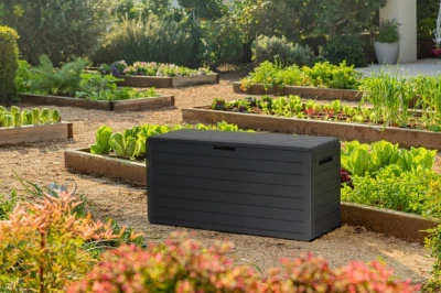 Keter Zahradní box Atlas 270 l grafitový