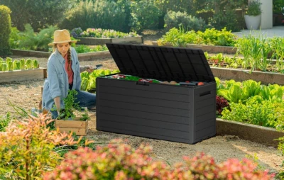 Keter Zahradní box Atlas 270 l grafitový