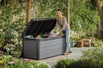Keter Zahradní box Cortina 570 L šedý