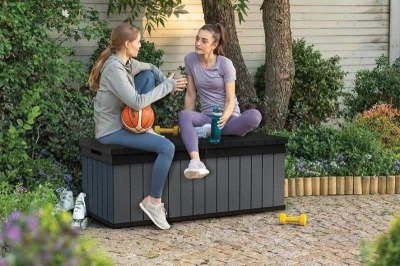 Keter Zahradní box Darwin 380L šedý