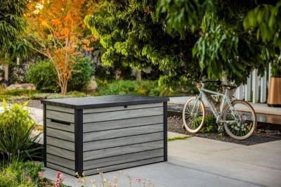 Keter Zahradní box Deco 870 l storm grey