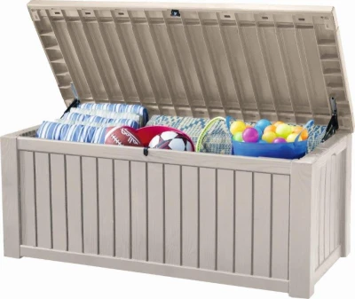 Keter Zahradní box Rockwood 570 L krémový