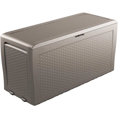 Keter Zahradní box Samoa Rattan Box 270L cappuccino