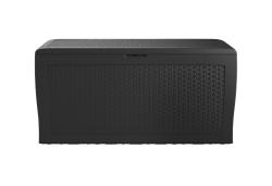 Keter Záhradný box Samoa Rattan Box 270L grafitový Keter Záhradný box Samoa Rattan Box 270L grafitový