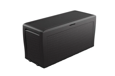Keter Záhradný box Samoa Rattan Box 270L grafitový
