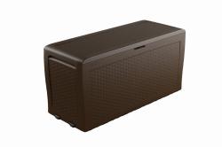 Keter Zahradní box Samoa Rattan Box 270L hnědý Keter Zahradní box Samoa Rattan Box 270L hnědý
