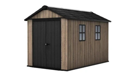 Keter Záhradný domček Apex 7,5 x 11 Ashwood, s podlahou