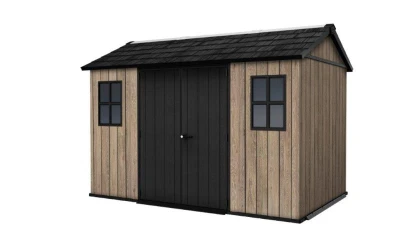 Keter Záhradný domček Apex 7,5 x 11 Ashwood, s podlahou