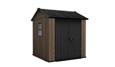 Keter Zahradní domek Apex 7,5 x 7 Walnut, s podlahou