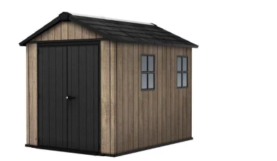 Keter Záhradný domček Apex 7,5 x 9 Ashwood, s podlahou