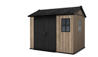 Keter Záhradný domček Apex 7,5 x 9 Ashwood, s podlahou