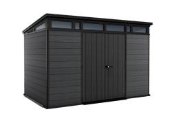 Keter Zahradní domek Cortina 2.0 11x7 grafitový, s podlahou