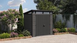 Keter Zahradní domek Cortina 7x7 grafitový, s podlahou