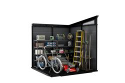 Keter Zahradní domek Cortina 7x7 grafitový, s podlahou