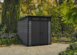 Keter Zahradní domek Cortina 7x7 grafitový, s podlahou
