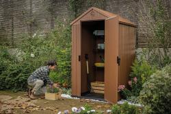 Keter Zahradní domek Darwin 4 x 4 hnědý, s podlahou