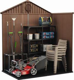 Keter Zahradní domek Darwin 6 x 4 hnědý, s podlahou