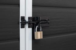 Keter Zahradní domek Essential 6 x 4 tmavě šedý / bílý, s podlahou