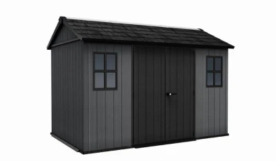 Keter Zahradní domek Newton Plus wide 11x7,5 šedý, s podlahou