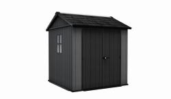 Keter Zahradní domek Newton Plus wide 7x7,5 šedý, s podlahou