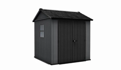 Keter Zahradní domek Newton Plus wide 7x7,5 šedý, s podlahou
