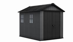 Keter Zahradní domek Newton Plus wide 9x7,5 šedý, s podlahou